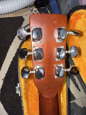 Acoustic Guitar EGIMA REAL J-25 Natural Made in Japan with Hard