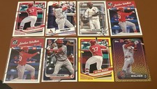 2024 Topps Holiday Future Stars Jordan Walker Donruss Yellow Bowman Big League