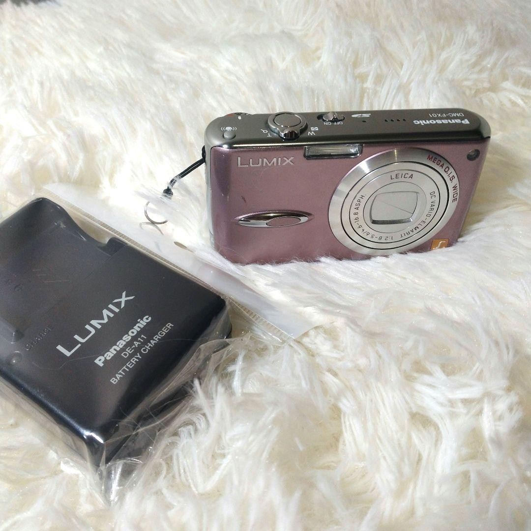 美品　Panasonic LUMIX DMC-FX01 コンデジ ミスティピンク Amazon.com : Panasonic digital cameras LUMIX DMC-FX01-P