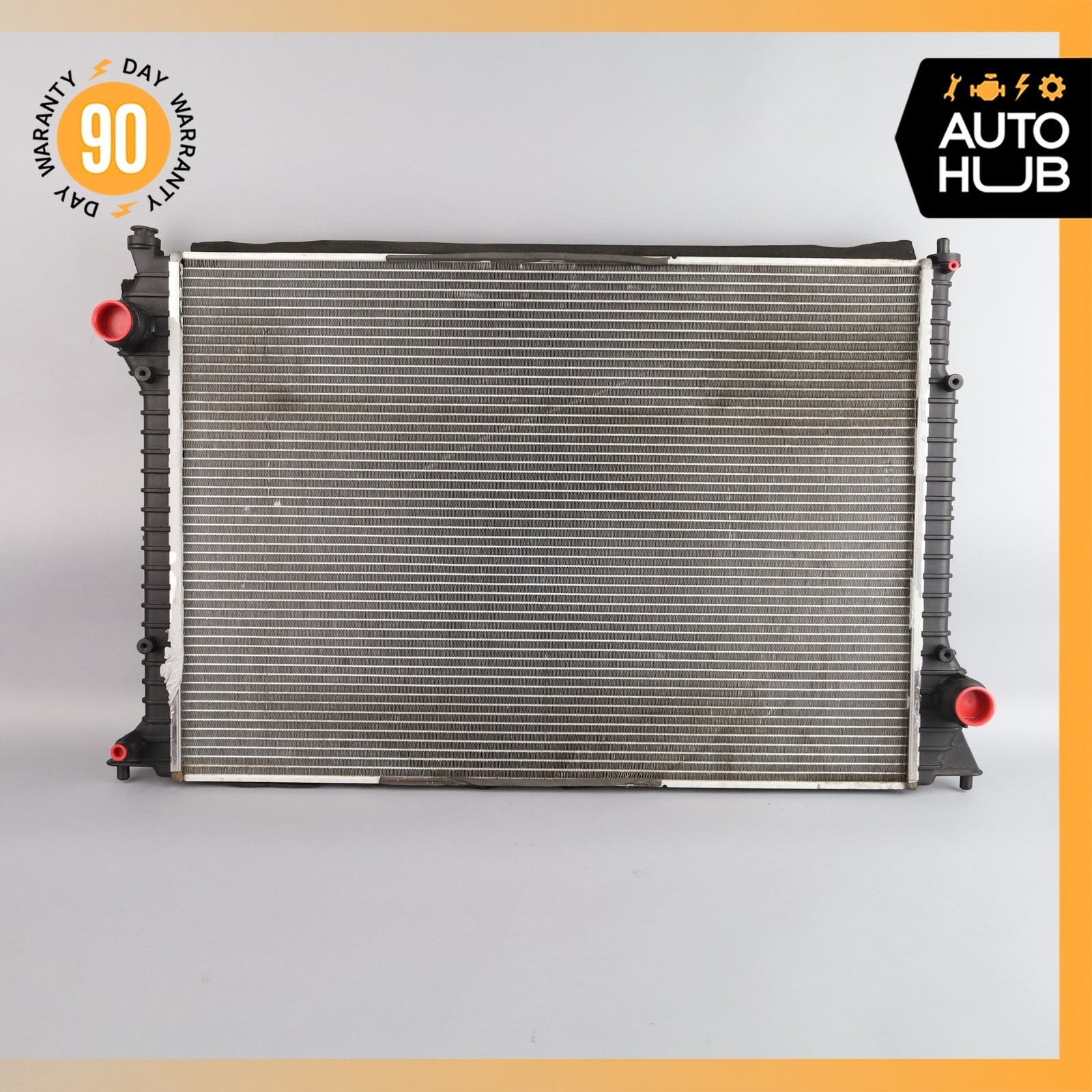 08-14 Bentley Continental GTC GT Engine Cooling Radiator AC A/C Condenser OEM