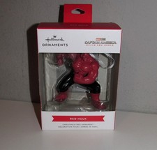 Hallmark Marvel Captain America BNW RED HULK Ornament - BRAND NEW IN BOX