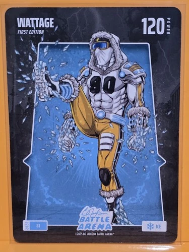 2026 Bo Jackson Battle Arena Wattage T.J. Watt ICE Card 81