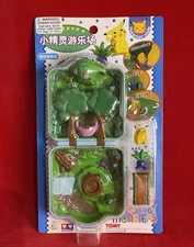 Vtg Auldey Pokemon Pikachu Oddish Japanese Playset CHIBI-US🇺🇸Seller🔥