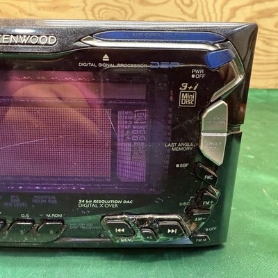 KENWOOD DPX-9000MJ MD Changer CD Receiver Car Audio Head Unit Used