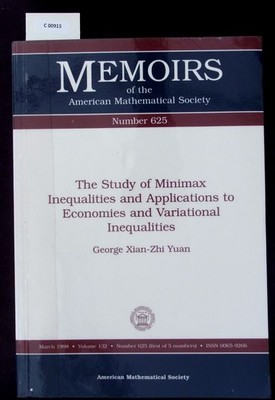 The study of minimax inequalities and applications to economies and variational