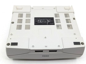 Sega Saturn White Console HST-3220 NTSC-J Japan Tested w/ Controller & Cables