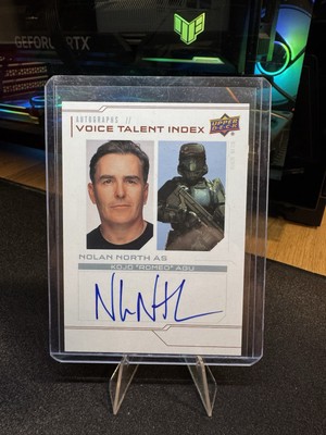 2023 Upper Deck Halo Legacy Nolan North as Kojo Romeo Agu Auto VT-NN (Uncharted)