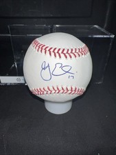 AJ Ellis Autographed PSA ML Selig Baseball Dodgers Phillies Marlins Padres