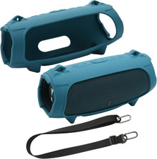 Silicone Case Cover for JBL Charge 5 Portable Speaker, Travel Carrying Protec...