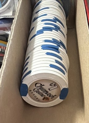 Lot Of (35) Chumash Casino Resort $1.00 Gaming Chip - Santa Ynez, CA