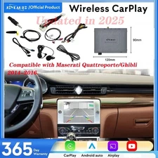 For Maserati/Dodge Wireless Carplay, Android Auto Retrofit Kit Decoder ~~
