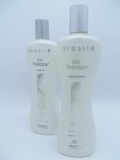 BIOSILK SILK THERAPY SHAMPOO  CONDITIONER 12 OZ
