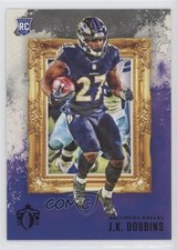 2020 Panini Chronicles Gridiron Kings Purple 28/49 JK Dobbins #GK-9 0c6