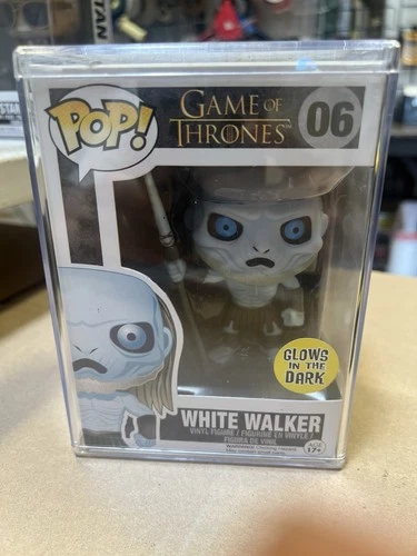 Funko Pop Game of Thrones 06 White Walker Glows in the Dark w/ Case