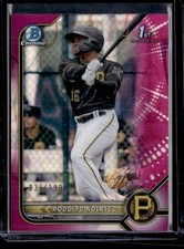 2022 Bowman #BCP-69 Rodolfo Nolasco Chrome Prospects Fuchsia Refractors SN