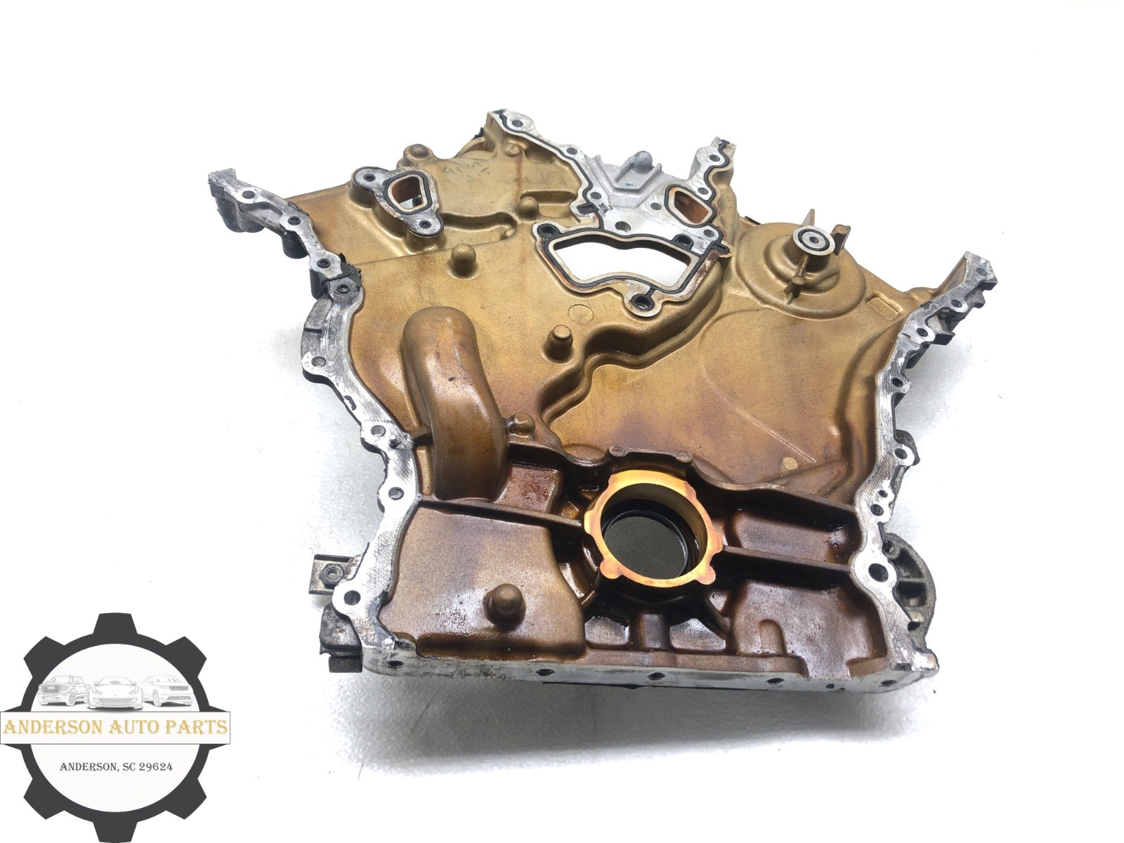 2014-2019 MASERATI GHIBLI 3.0L V6 ENGINE MOTOR TIMING CHAIN COVER PLATE OEM