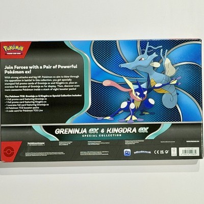 Pokemon Trading Card Game Greninja ex and Kingdra ex Special Collection Box Pokemon Trading Card Game Greninja ex and Kingdra ex Special Collection Box