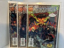 1998 The Supernaturals Lot Of 3 Comics 1 2 4 Marvel Ghost Rider Dj Exc Cond