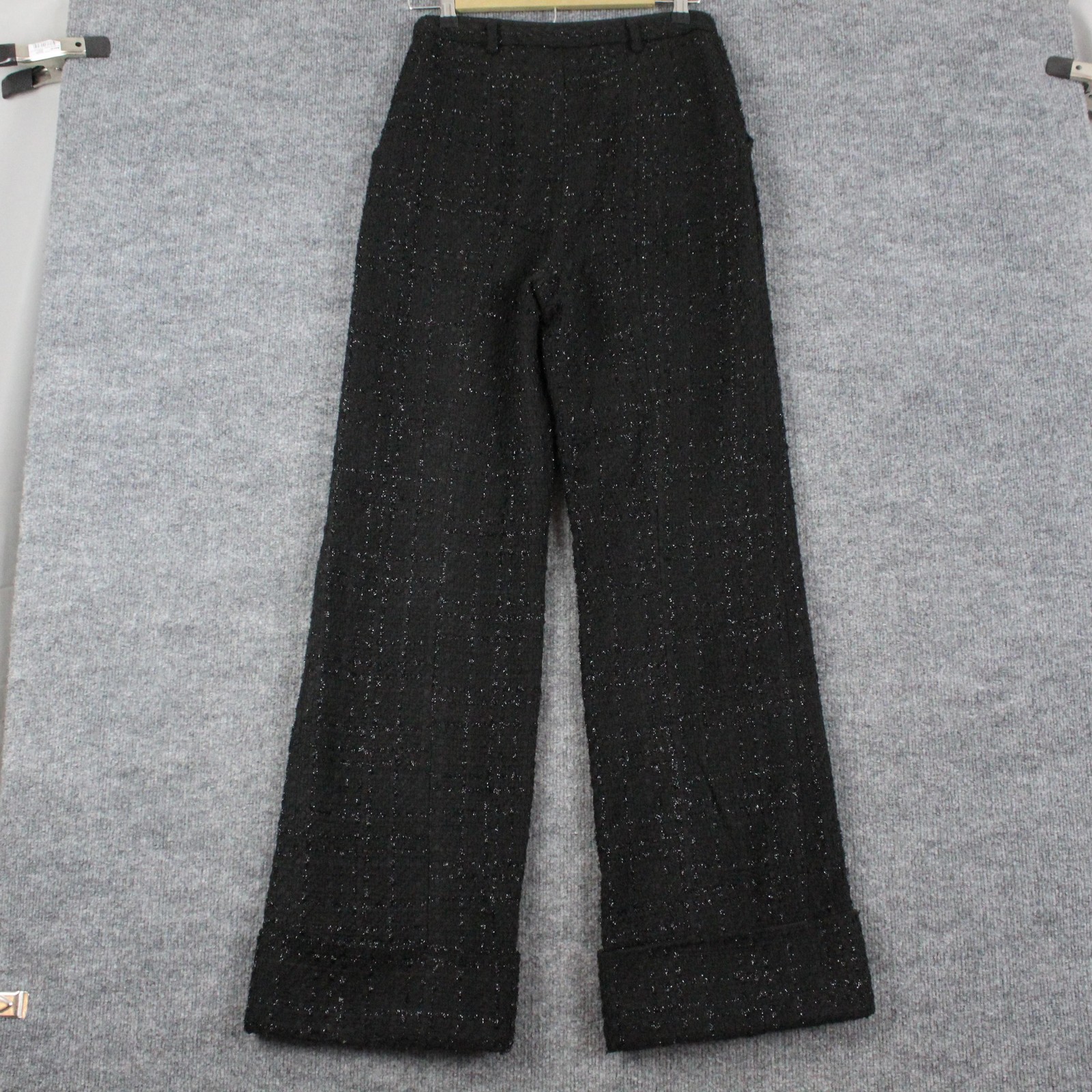 Revolve Assignment Pant Small Devon Tweed Black T… - image 4