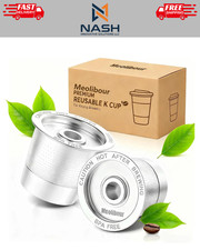2 Pack K Cup Reusable Coffee Pods for Keurig: Stainless Steel Refillable K Cup -
