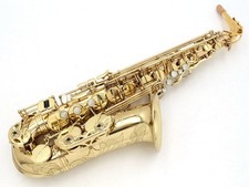 SELMER Alto Saxophone AS SA80II W/E GL GP-TONE All Pads Replaced 510628 