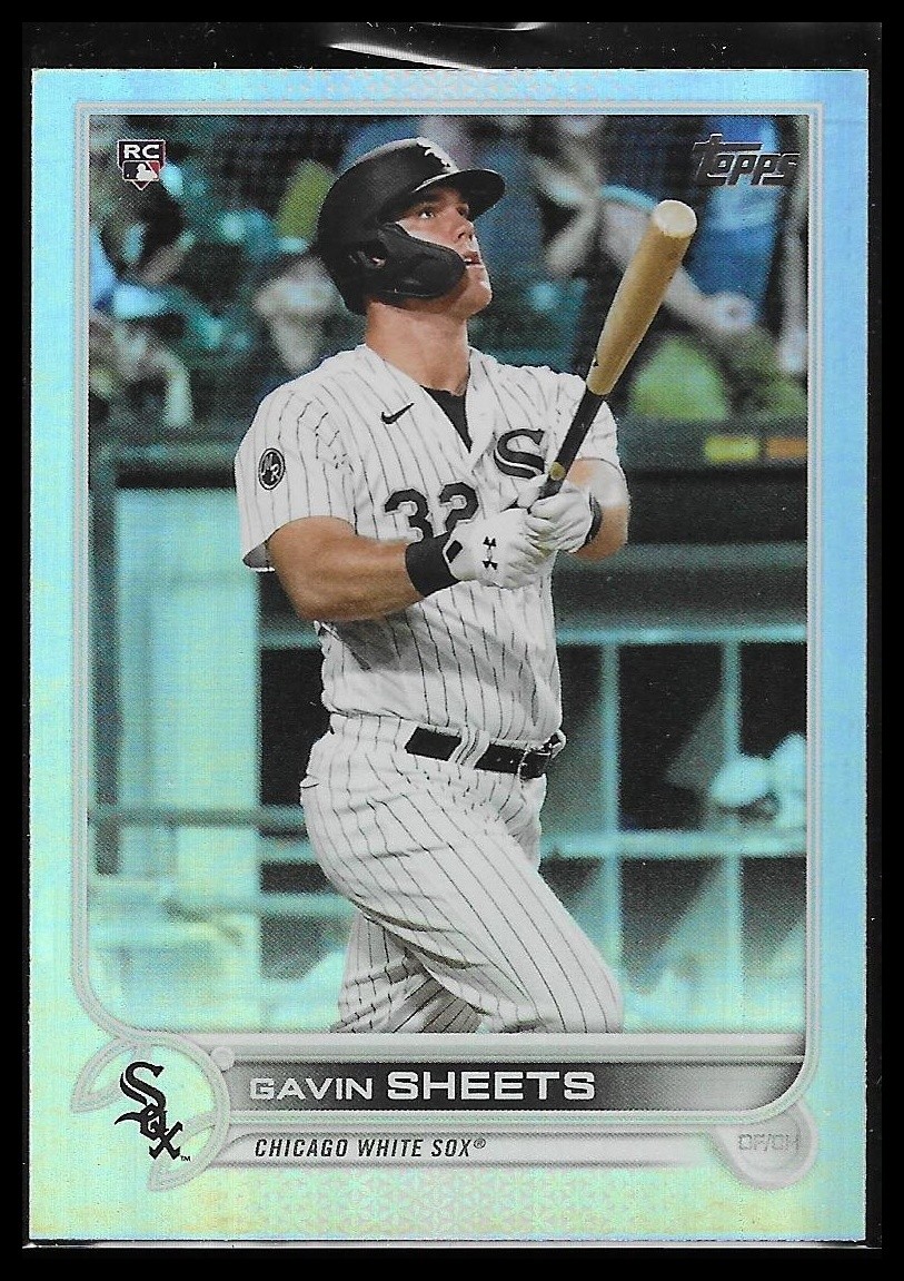 2022 Topps #12 Gavin Sheets Rainbow Foil