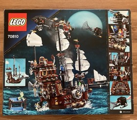 LEGO 70810 - The LEGO Movie: MetalBeard's Sea Cow - 100% Complete/Built Once