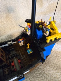 LEGO 6274 Vintage 1989 - Caribbean Clipper - 100% Complete with Instructions