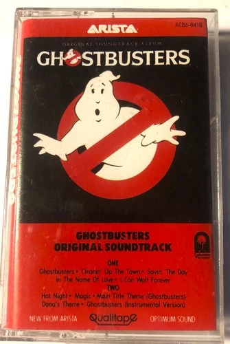 Ghostbusters Original Motion Picture Soundtrack (Cassette, 1984)  Ray Parker Jr