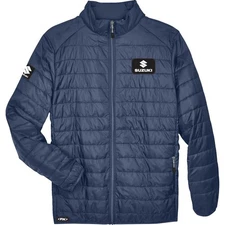 Factory Effex Suzuki Puffer Jacket - Navy - XL 28-85416