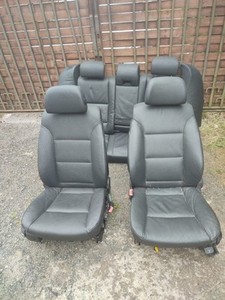 BMW E60 Lci Lederausstattung Schwarz