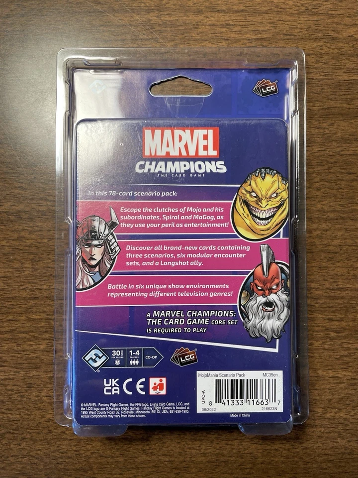 Marvel Champions LCG: Mojo Mania Scenario Pack - New & Sealed (Out of Print) - Image 2 of 2