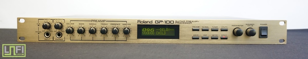 Roland GP-100 Guitar Preamp/Processor Amp Modeling, Multi-Effects