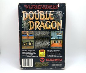 Double Dragon (Nintendo NES 1988) Juego Probado + Caja Original + Funda Juego