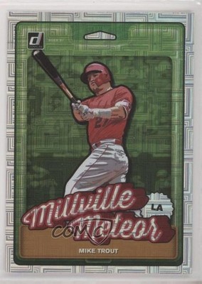 2019 Panini Donruss Nicknames Vector Mike Trout #N3 fm0