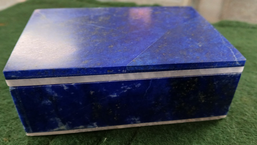 Lapislazuli Halbedelstein metamorphes Gestein Schmuckschatulle - Bild 4 von 6