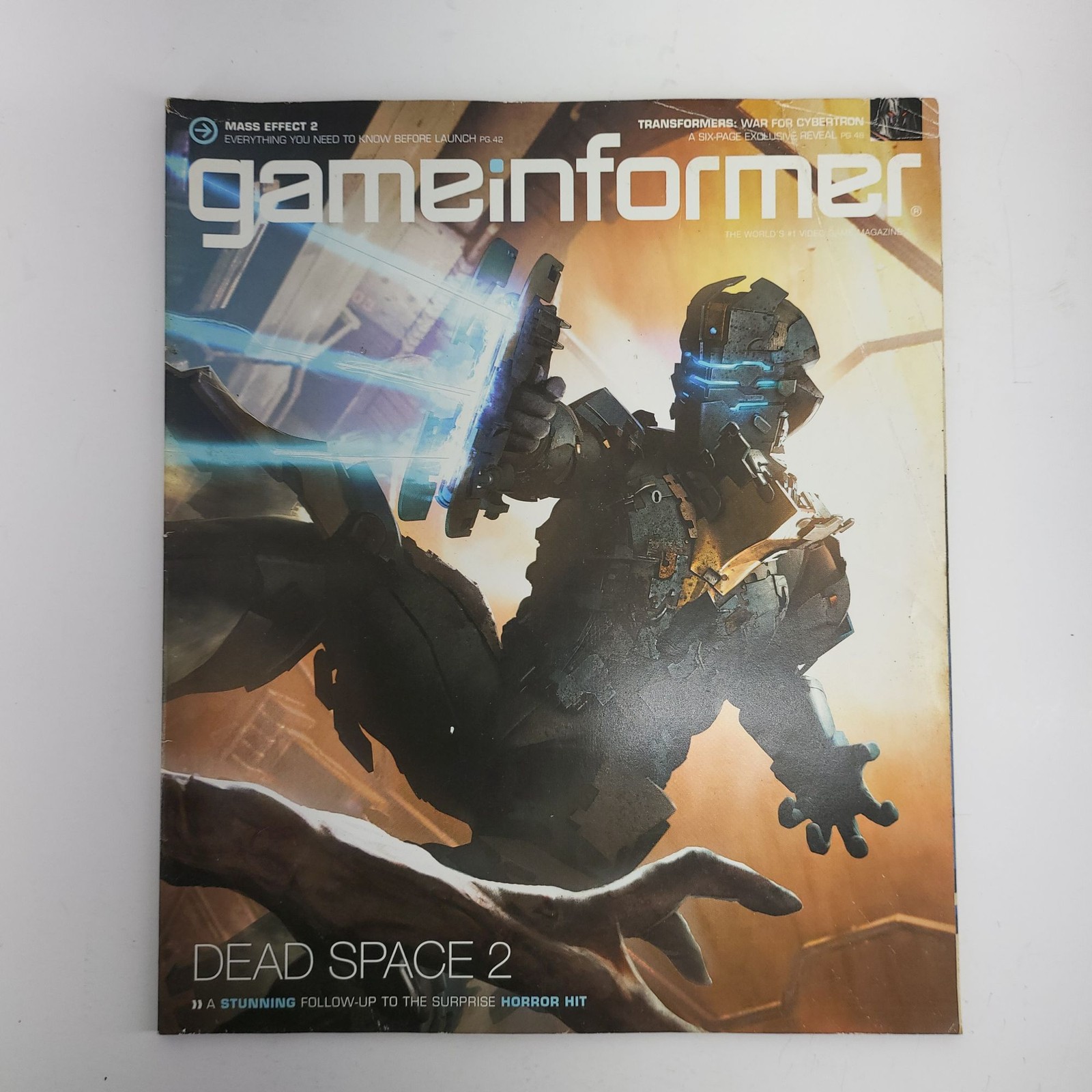 Game Informer Mag Jan 2010 Dead Space 2 Mass Effect 2