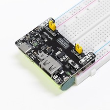 BreadVolt Breadboard Power Supply Module Built-in Rechargeble Battery Compati...