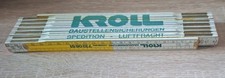 1 St&uuml;ck 3m Firma Kroll Zollstock Gliederma&szlig;stab Zollstocksammlung Meterstab #8