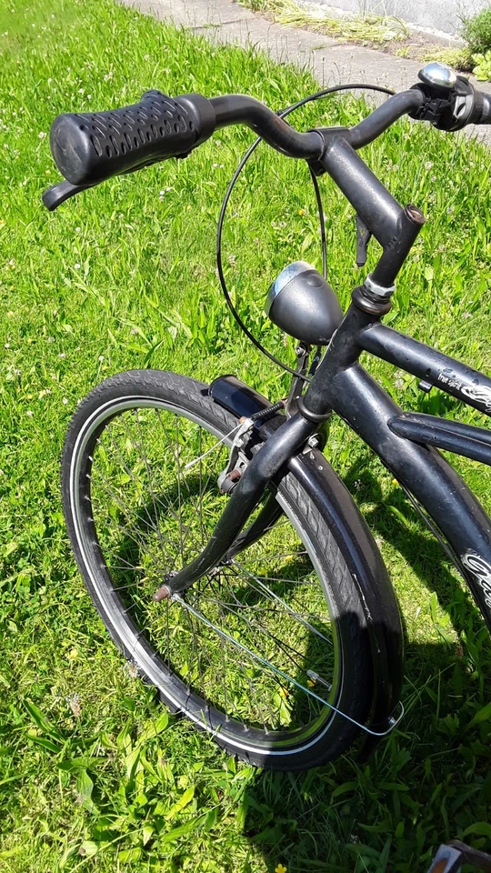 GAZELLE Lasten Fahrrad, FREE STYLER, Vintage Rad, schwarz, ABHOLUNG Sachsen - Bild 2 von 4