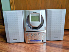TEAC EX-M3 CD Cassette Micro System AM/FM Vtg Radio Player Tested READ DESC