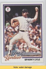 1978 Topps Sparky Lyle #35 READ 0b3