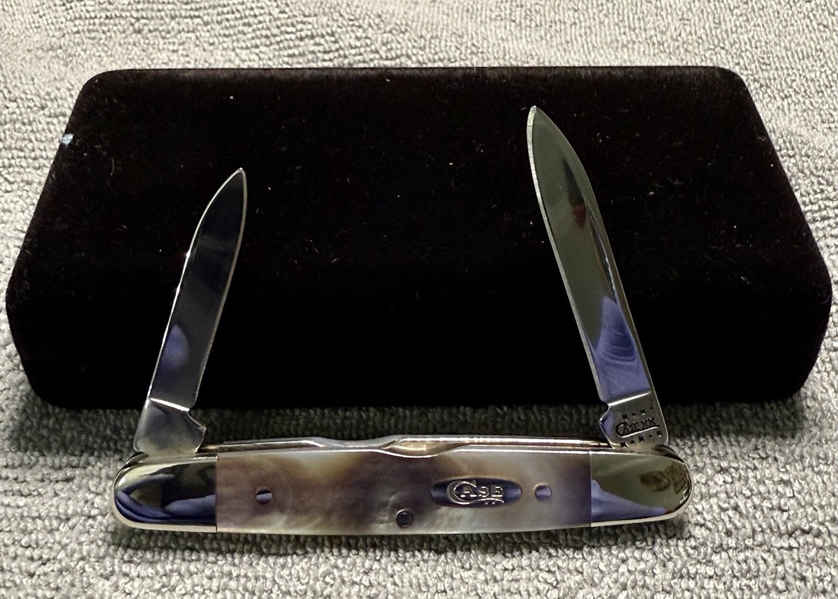 RARE 2001 Case Xx MOP Black Lip Pearl Eisenhower (08263 SS) Item