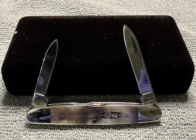 RARE 2001 Case Xx MOP Black Lip Pearl Eisenhower (08263 SS) Item
