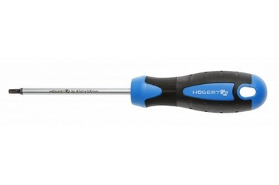 HÖGERT TECHNIK HT1S053 Schraubendreher Standard Torx TX10, 100 mm, S2-Stahl, Neu