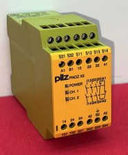 PILZ PNOZ X3 SAFETY RELAY PNOZ X3 3S ID 774316 130VAC / 24VDC 5V,24V 6A,230V 5A