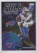 2021 Panini Donruss Elite Full Throttle Purple 12/75 Stefon Diggs #FT4 rf2