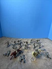 Vintage Original MARX Alamo Playset Silver Defenders And Horses C