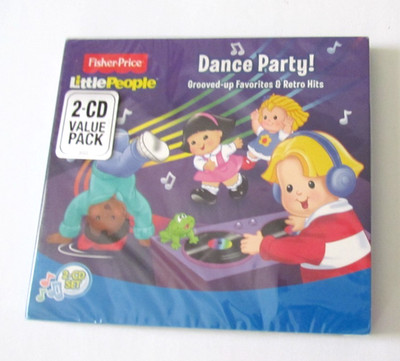 Fisher-Price Little People Dance Party! Grooved-up Favorites & Retro Hits CD NEW