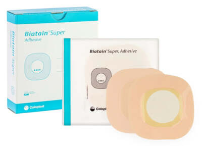 Biatain Super Adhesive Dressing 12,5 cm x 12,5 cm x 10